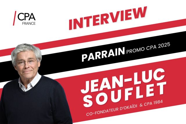 Jean-Luc Souflet, parrain de la promotion CPA 2025